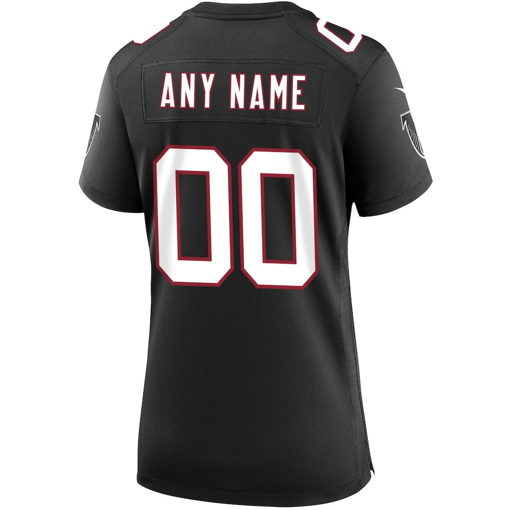 Women's Throwback Custom Game Jersey - Atlanta Falcons