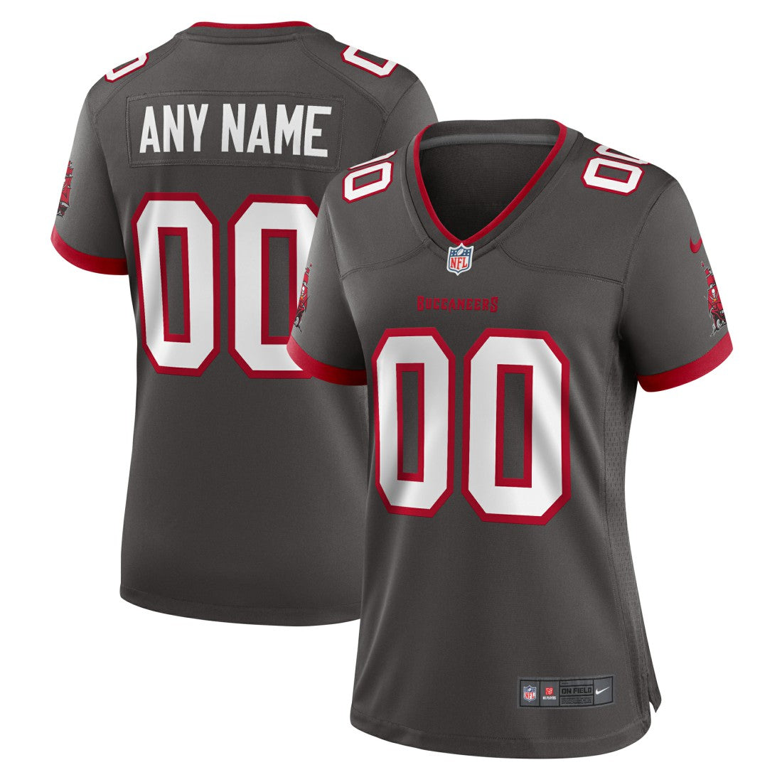 Women's Alternate Custom Game Jersey - Tampa Bay Buccaneers