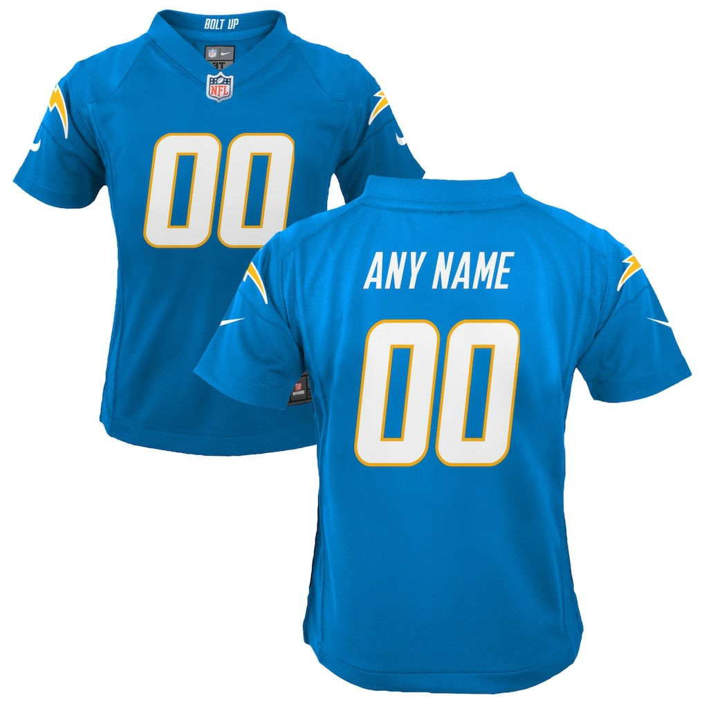 Youth Custom Game Jersey - Los Angeles Chargers