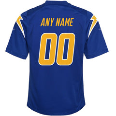 Youth Alternate Custom Game Jersey - Los Angeles Chargers