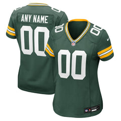 Women's Custom Game Jersey - Green Bay Packers