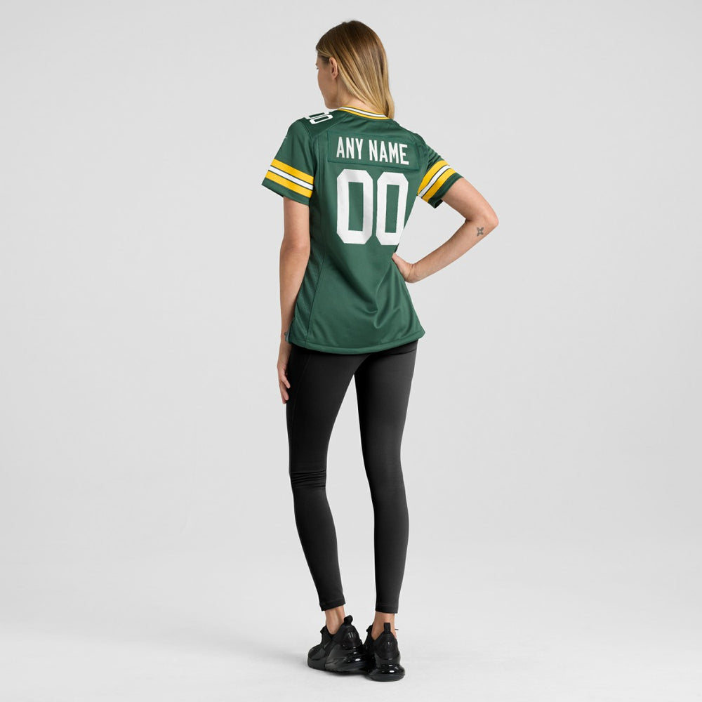 Women's Custom Game Jersey - Green Bay Packers