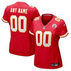 Women's Custom Game Jersey - Kansas City Chiefs