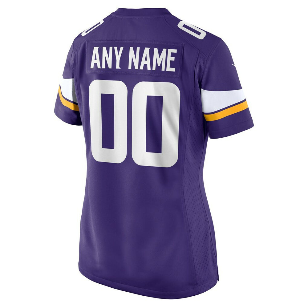 Women's Custom Game Jersey - Minnesota Vikings