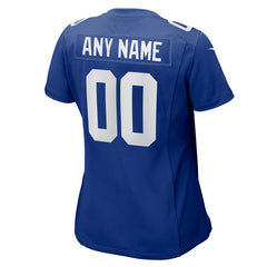 Women's Custom Jersey - New York Giants