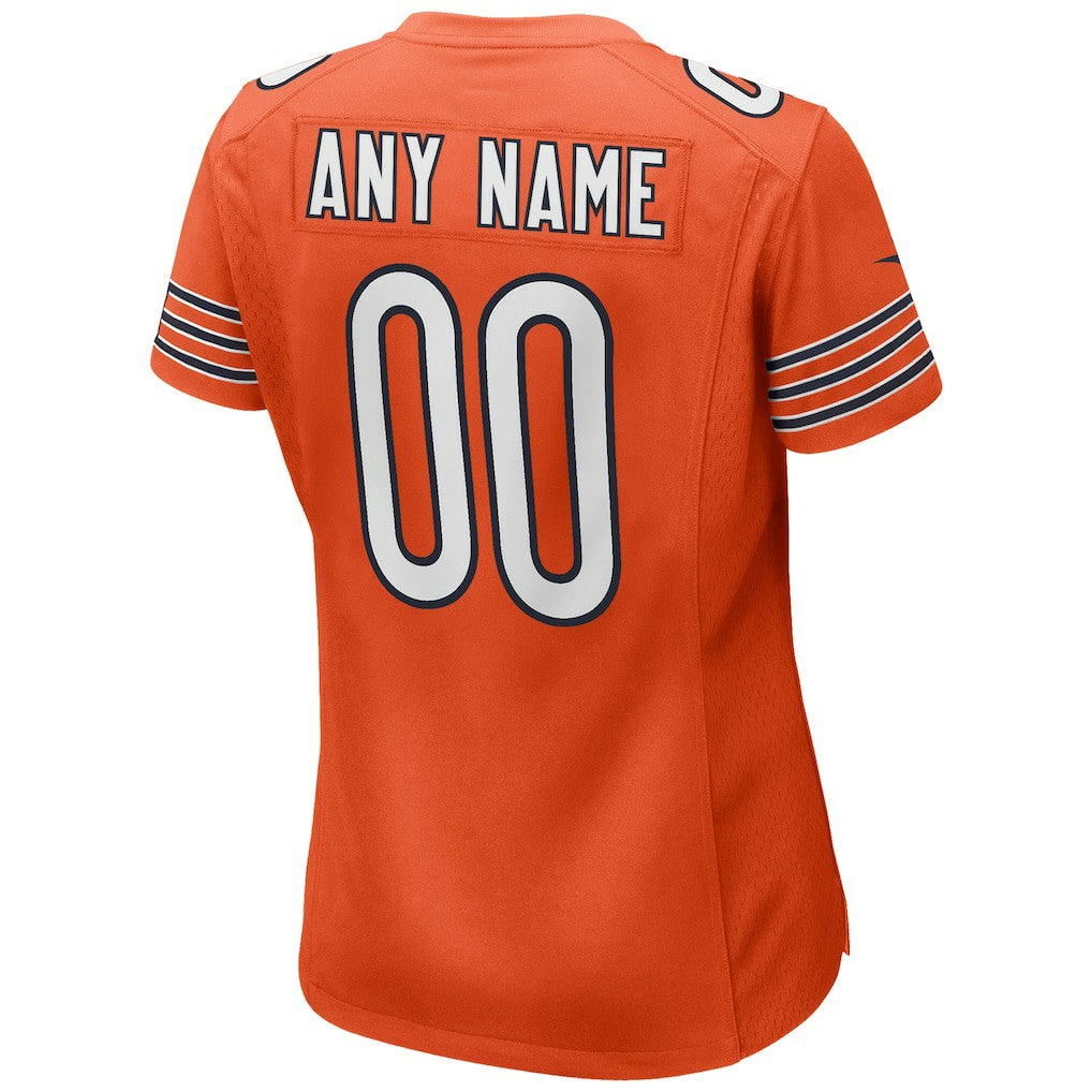 Women's Alternate Custom Game Jersey - Chicago Bears