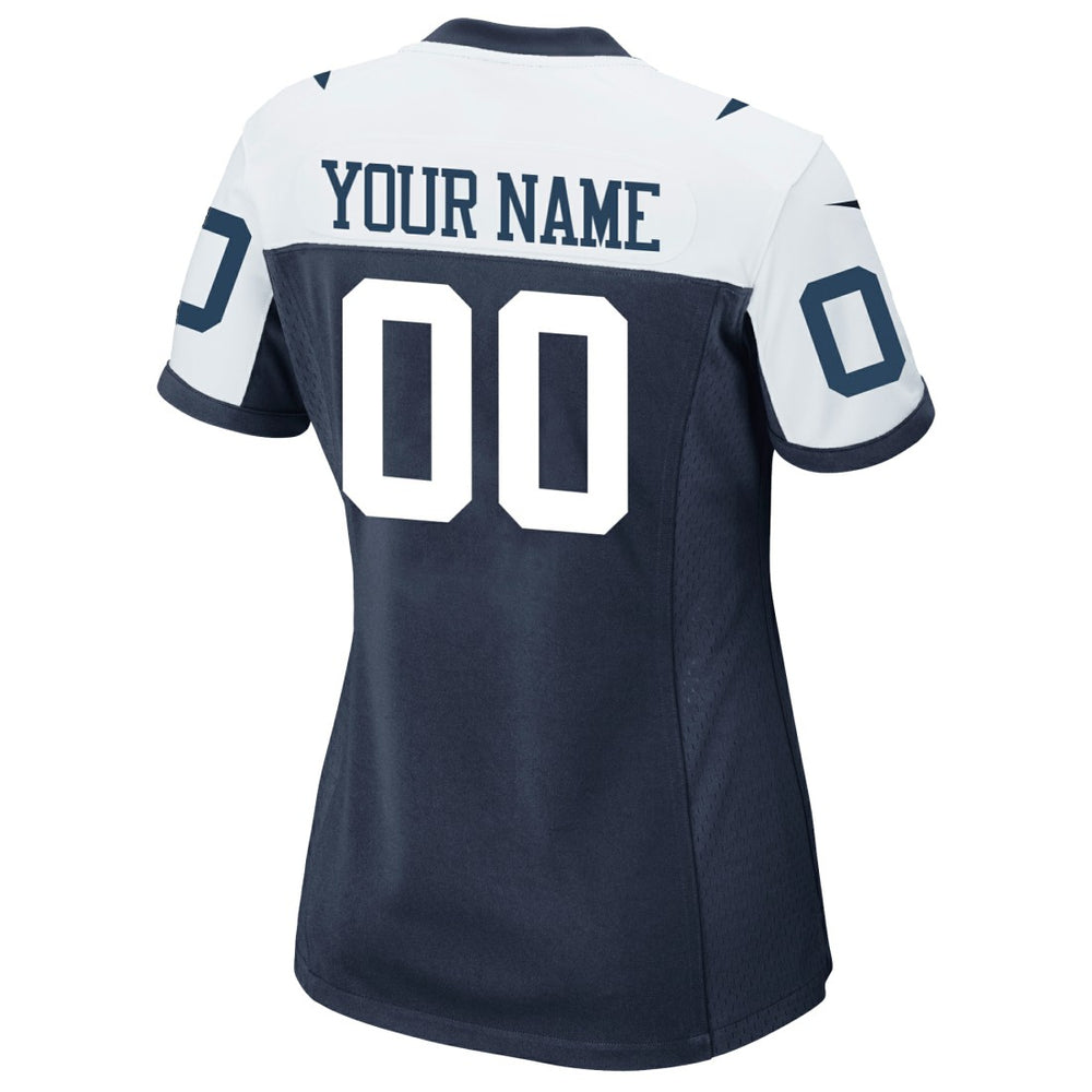Women's Alternate Custom Game Jersey - Dallas Cowboys