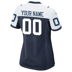 Women's Alternate Custom Game Jersey - Dallas Cowboys