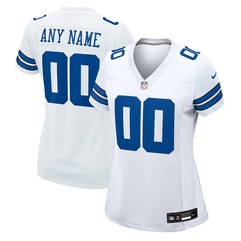 Women's Custom Game Jersey - Dallas Cowboys