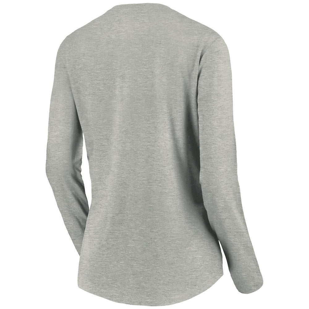 Women's Primary Logo Long Sleeve V-Neck T-Shirt - Tampa Bay Buccaneers