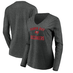 Women's Victory Arch Long Sleeve V-Neck T-Shirt - Tampa Bay Buccaneers