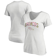 Women's Floral Arch T-Shirt - Denver Broncos