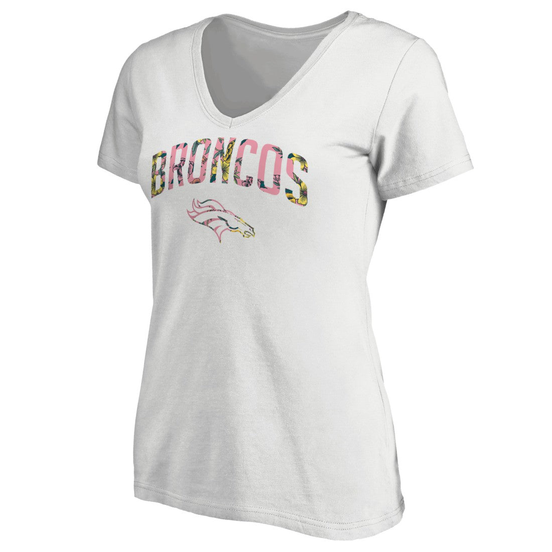 Women's Floral Arch T-Shirt - Denver Broncos