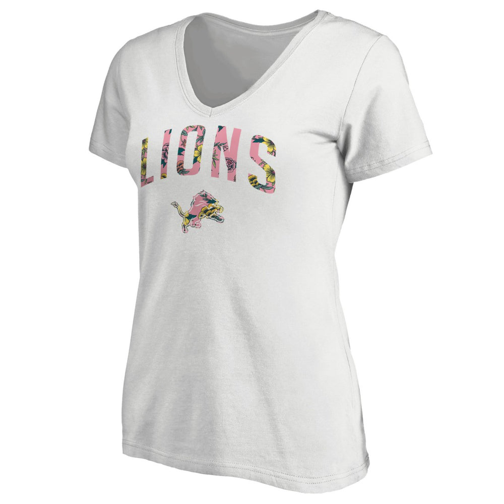 Women's Floral Arch T-Shirt - Detroit Lions