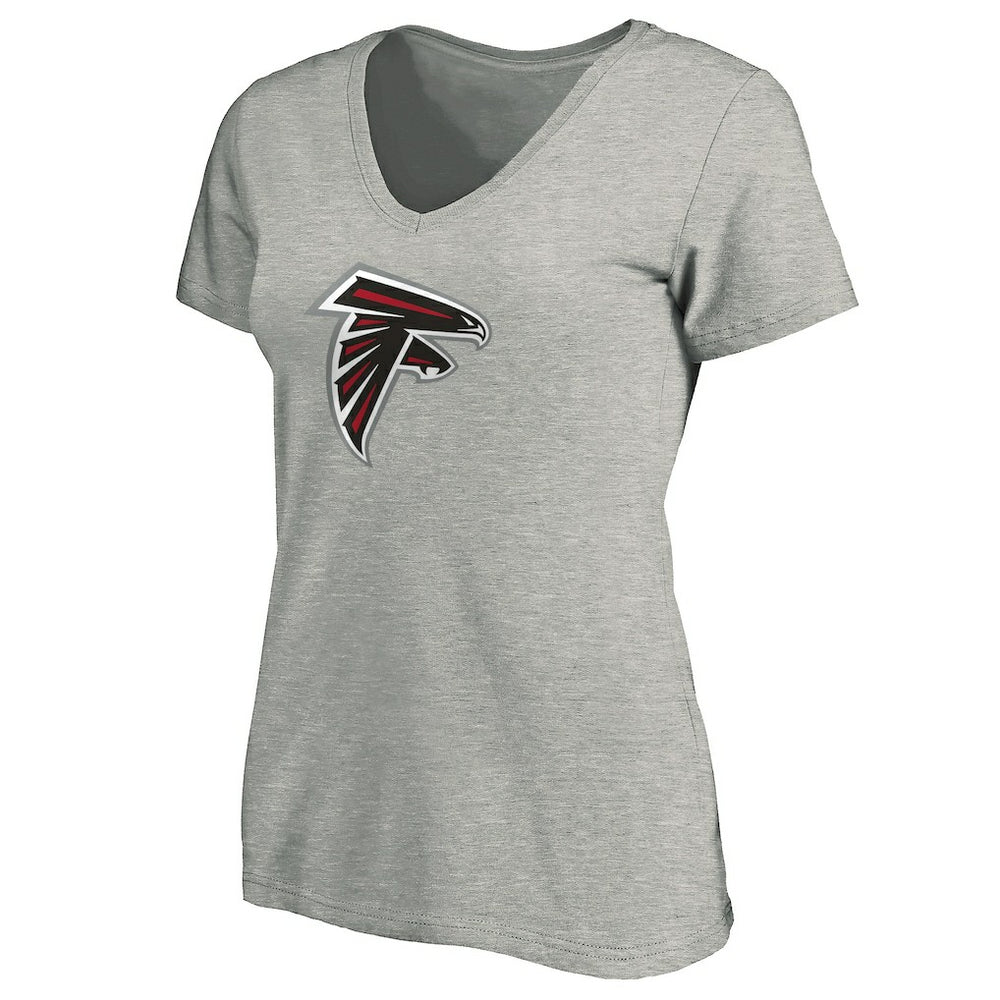 Women's Primary Logo V-Neck T-Shirt - Atlanta Falcons