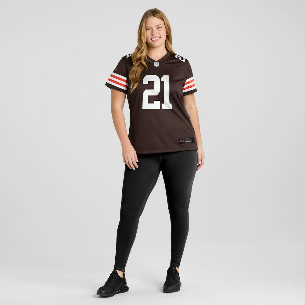 Denzel Ward  Women's Player Game Jersey - Cleveland Browns