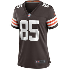 David Njoku  Women's Player Game Jersey - Cleveland Browns