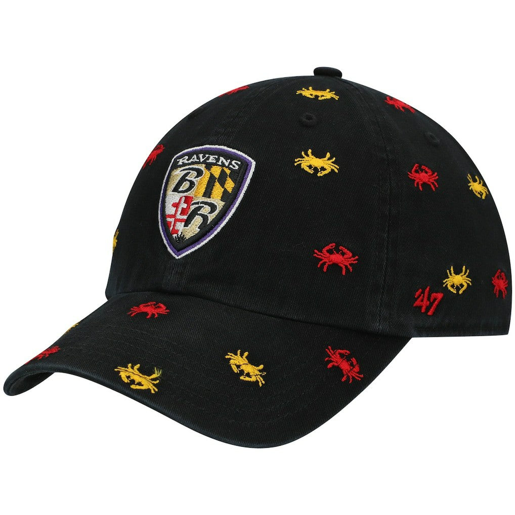 '47 Women's Confetti Clean Up Adjustable Hat - Baltimore Ravens