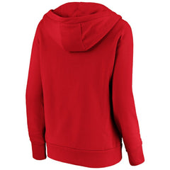 MLB St. Louis Cardinals Fanatics Women's Core High Class Crossover Pullover Hoodie
