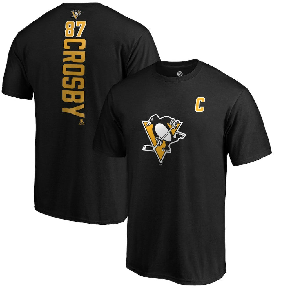 NHL Black Sidney Crosby Pittsburgh Penguins Playmaker T-Shirt