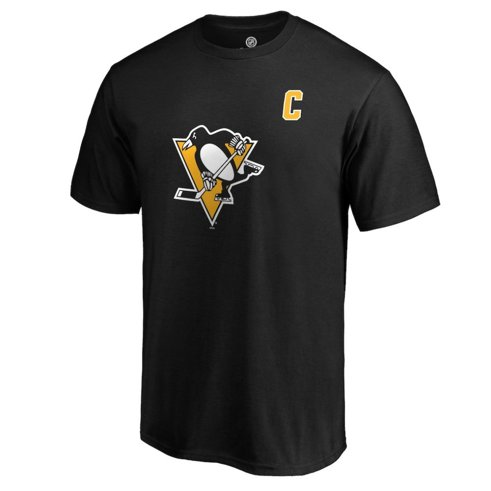 NHL Black Sidney Crosby Pittsburgh Penguins Playmaker T-Shirt