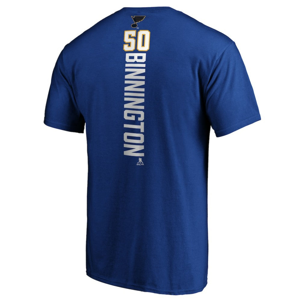 NHL Royal Jordan Binnington St. Louis Blues Playmaker T-Shirt