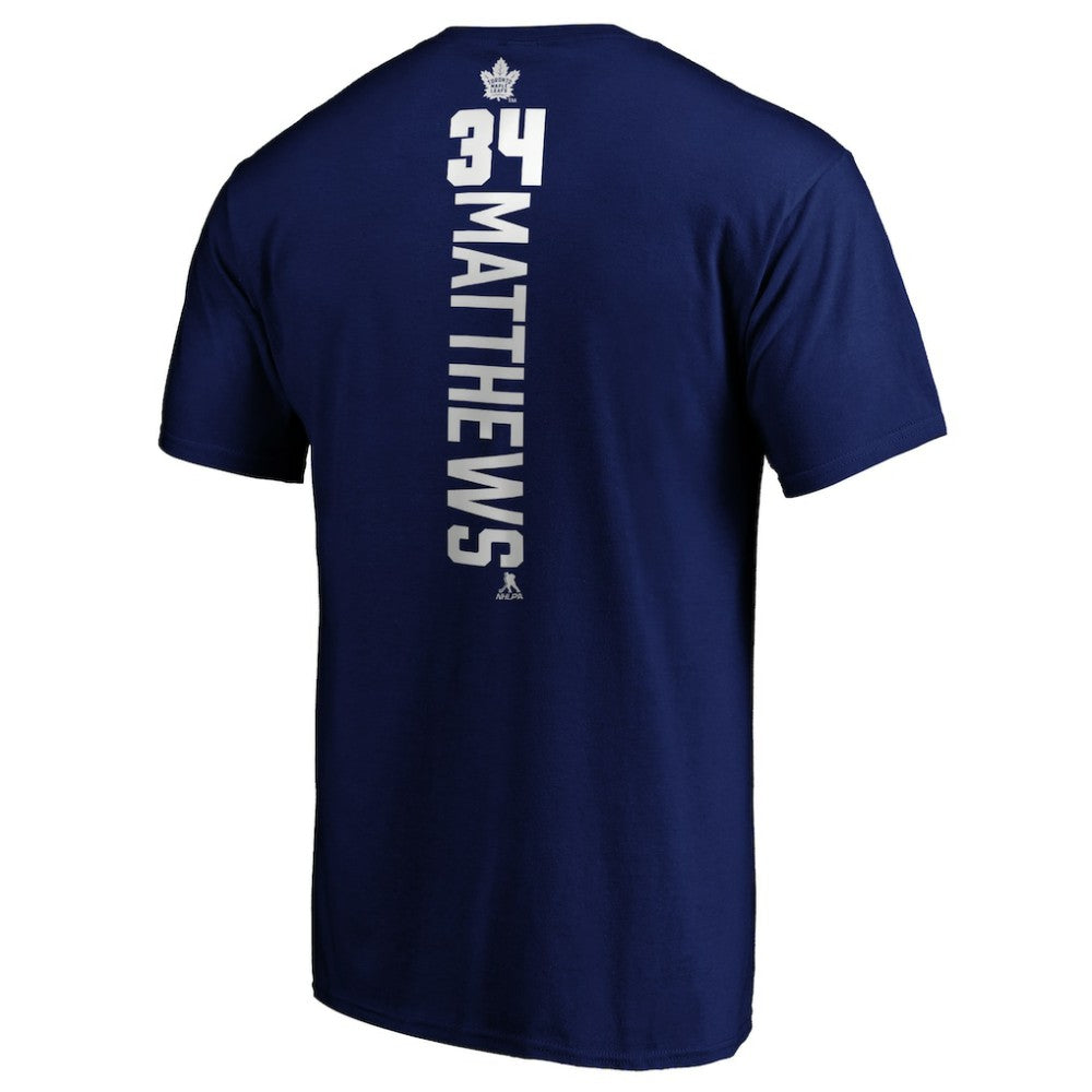 NHL Royal Auston Matthews Toronto Maple Leafs Playmaker T-Shirt