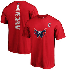 NHL Red Alexander Ovechkin Washington Capitals Playmaker T-Shirt