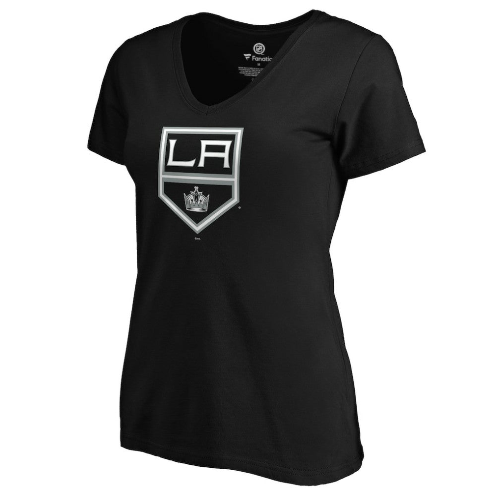 NHL Black Anze Kopitar Los Angeles Kings Women's Playmaker V-Neck T-Shirt