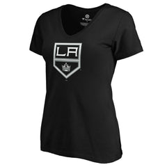 NHL Black Anze Kopitar Los Angeles Kings Women's Playmaker V-Neck T-Shirt
