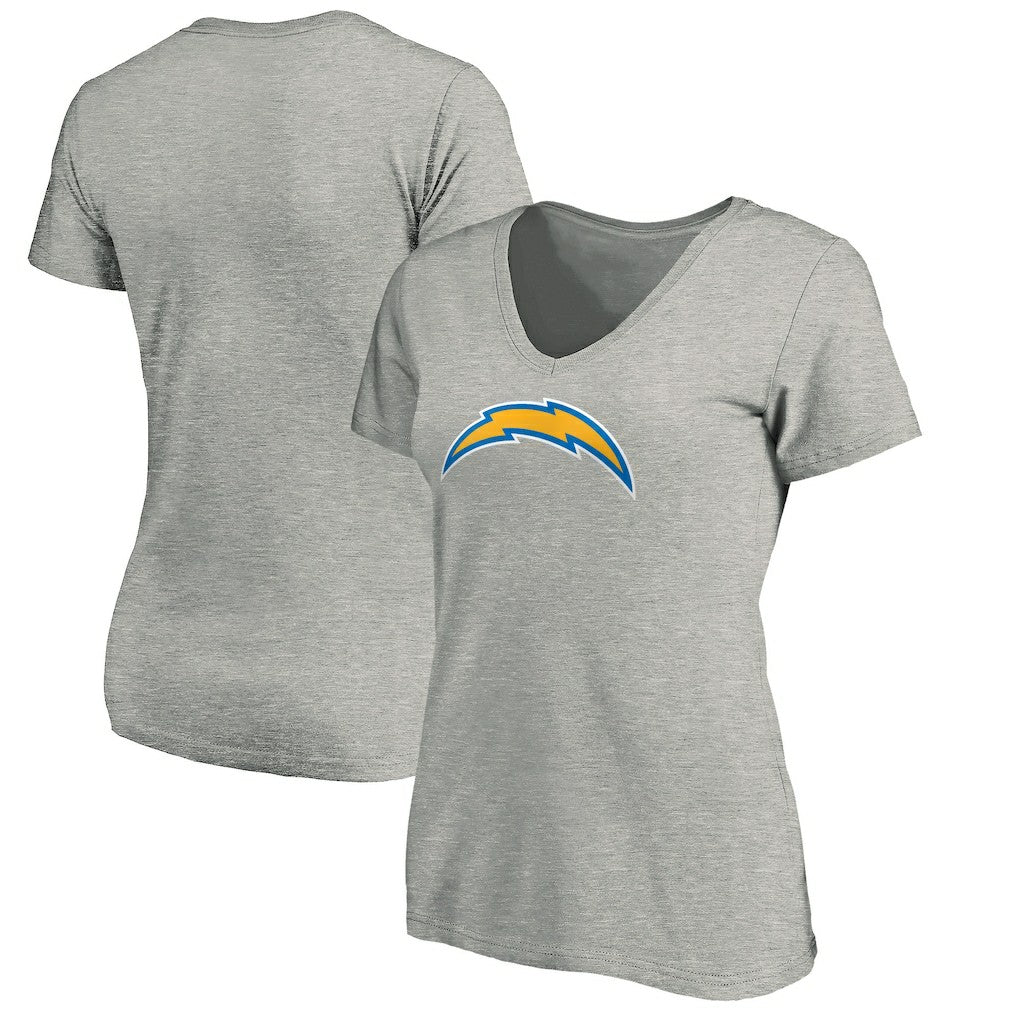 Women's Primary Logo V-Neck T-Shirt - Los Angeles Chargers