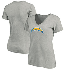 Women's Primary Logo V-Neck T-Shirt - Los Angeles Chargers