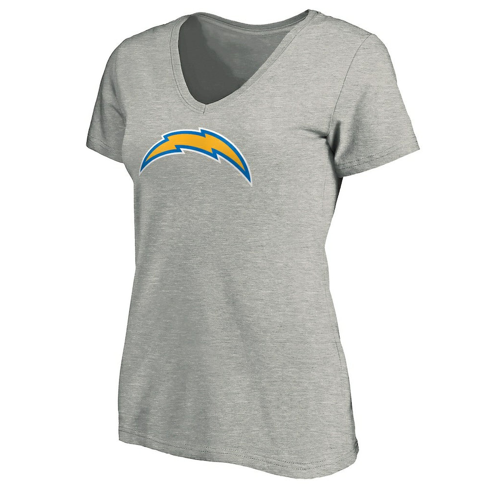 Women's Primary Logo V-Neck T-Shirt - Los Angeles Chargers