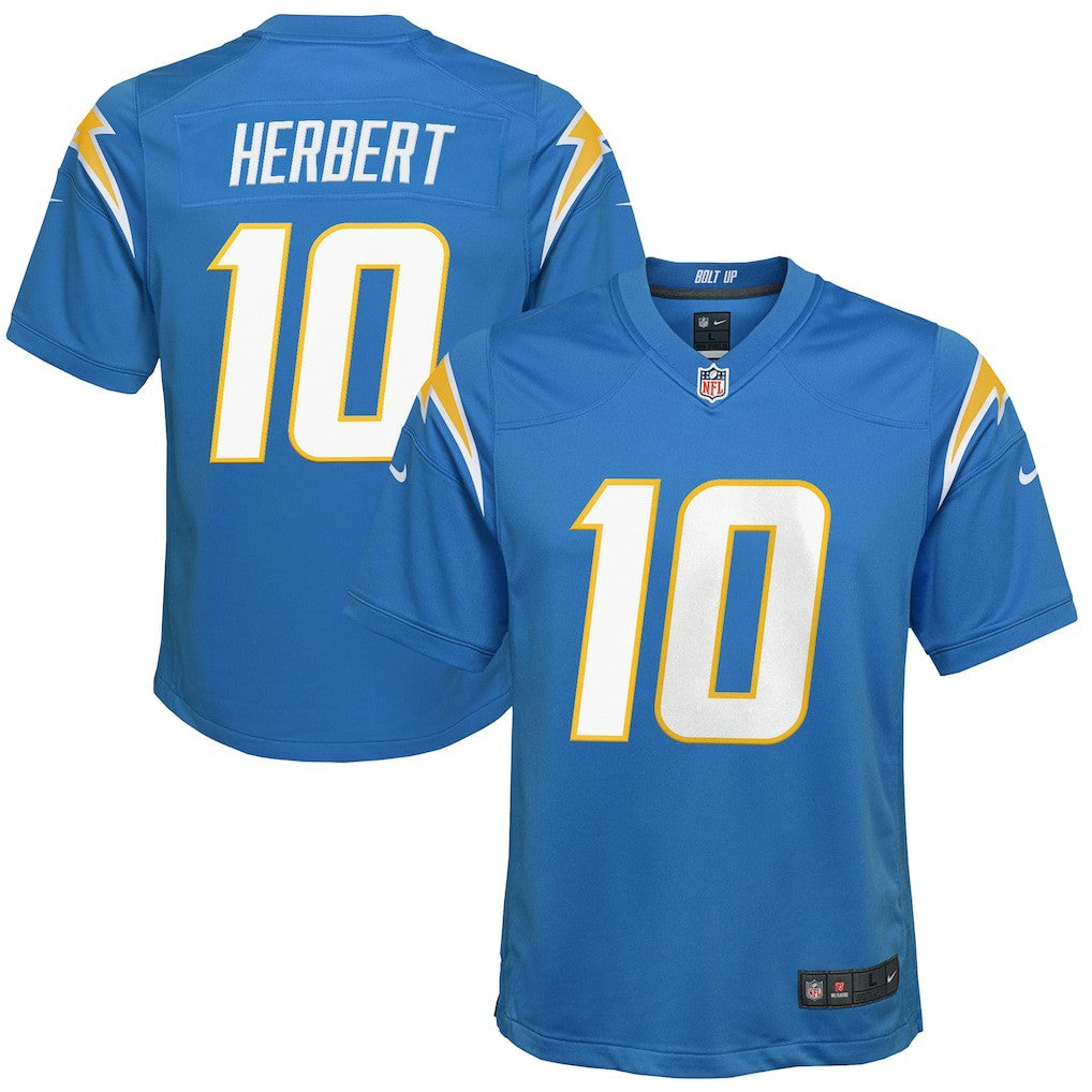 Justin Herbert  Youth Game Jersey - Los Angeles Chargers