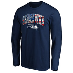 Banner Wave Long Sleeve T-Shirt - Seattle Seahawks