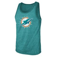 Tua Tagovailoa  Majestic Threads Name & Number Tri-Blend Tank Top - Miami Dolphins
