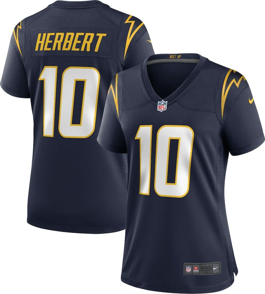 Justin Herbert  Women's Alternate Game Jersey - Los Angeles Chargers