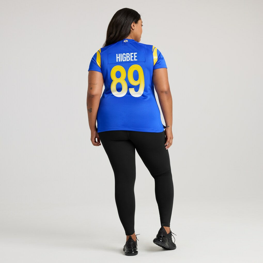Tyler Higbee  Women's Game Player Jersey - Los Angeles Rams