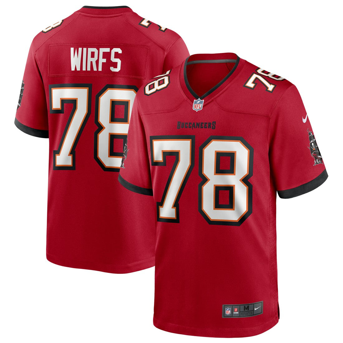 Tristan Wirfs  Player Game Jersey - Tampa Bay Buccaneers