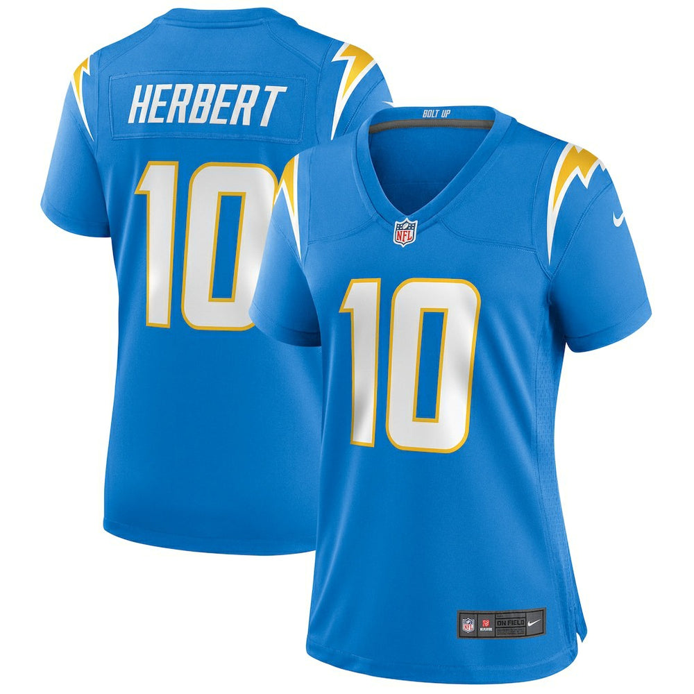 Justin Herbert  Women's Player Game Jersey - Los Angeles Chargers