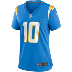 Justin Herbert  Women's Player Game Jersey - Los Angeles Chargers