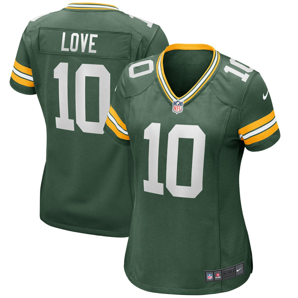 Jordan Love  Women's Game Jersey - Green Bay Packers