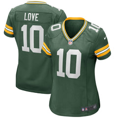 Jordan Love  Women's Game Jersey - Green Bay Packers