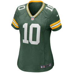 Jordan Love  Women's Game Jersey - Green Bay Packers