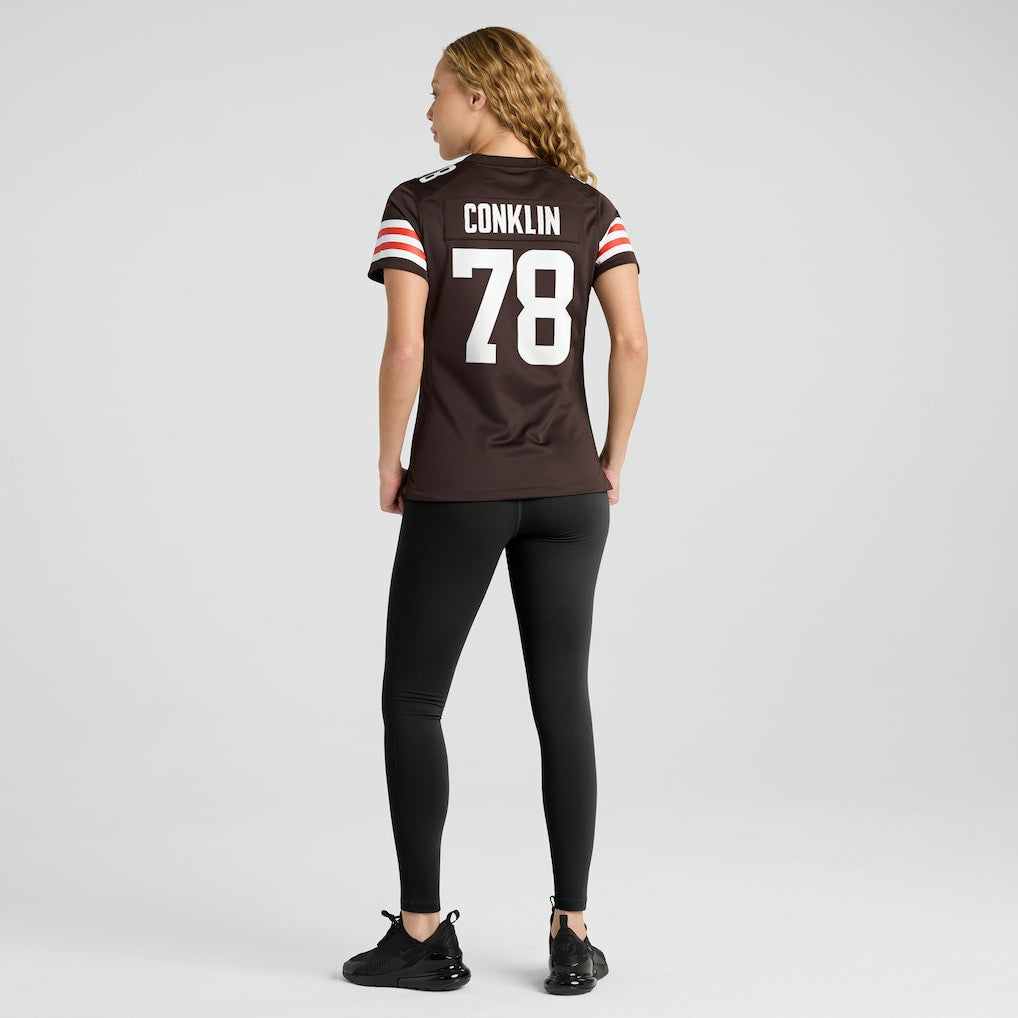 Jack Conklin  Women's Player Game Jersey - Cleveland Browns