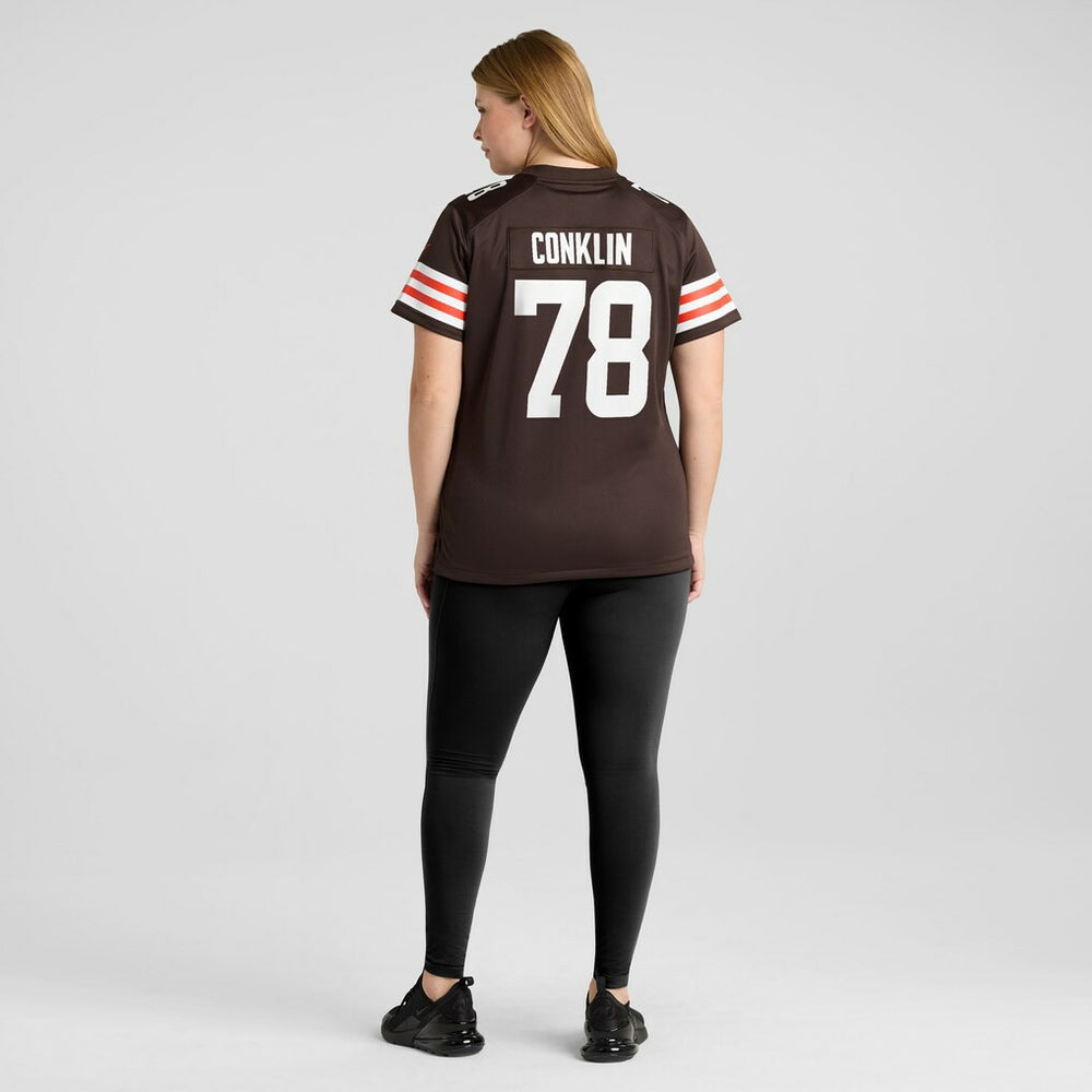 Jack Conklin  Women's Player Game Jersey - Cleveland Browns