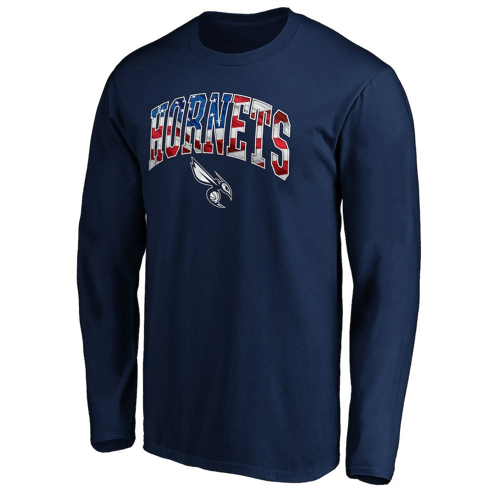 NBA Charlotte Hornets Banner Wave Long Sleeve T-Shirt