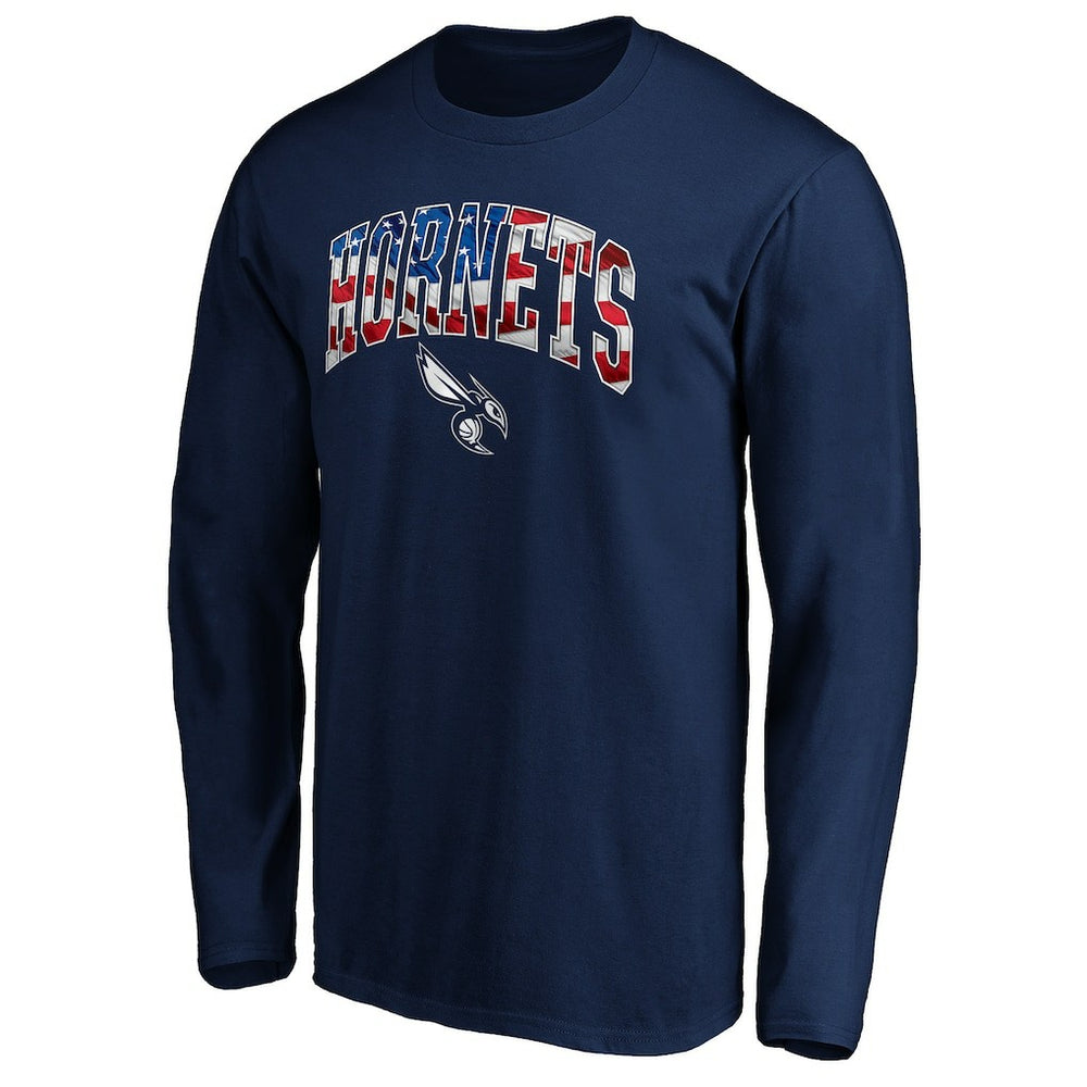 NBA Charlotte Hornets Banner Wave Long Sleeve T-Shirt