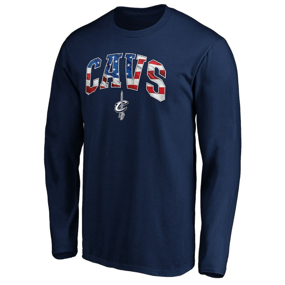 NBA Cleveland Cavaliers Banner Wave Long Sleeve T-Shirt sale