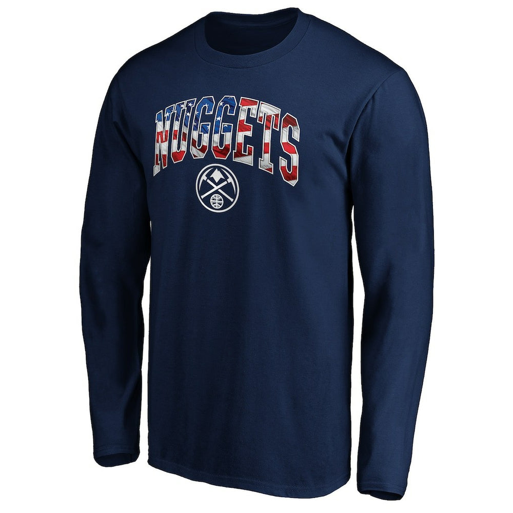 NBA Denver Nuggets Banner Wave Long Sleeve T-Shirt sale
